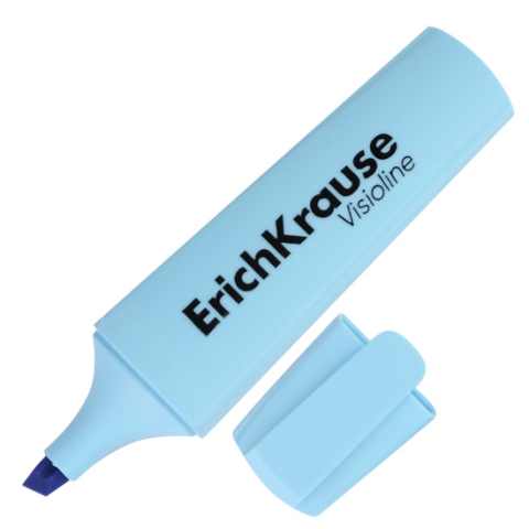 Noutăți Librăria Compas - Textmarker ErichKrause Visioline V-12 Albastru Pastel