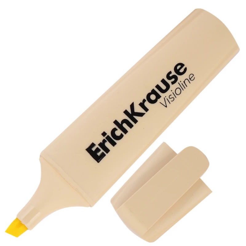 Noutăți Librăria Compas - Textmarker ErichKrause Visioline V-12 Galben Pastel