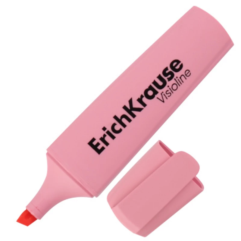 Noutăți Librăria Compas - Textmarker ErichKrause Visioline V-12 Roz Pastel