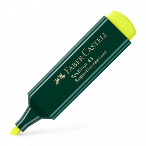 Birotică și accesorii birou - Textmarker galben 1548 Faber-Castell