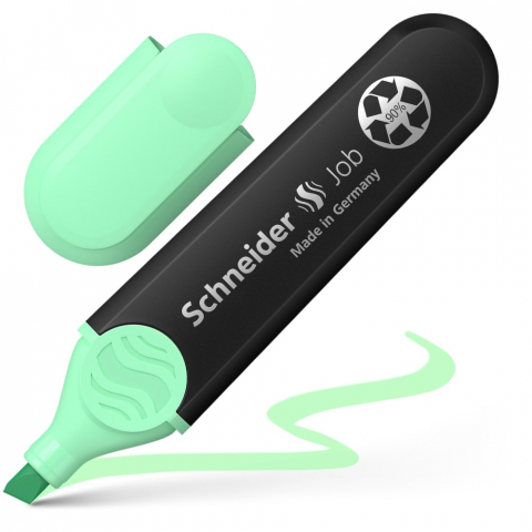 Rechizite școlare - Textmarker Schneider Job pastel menta