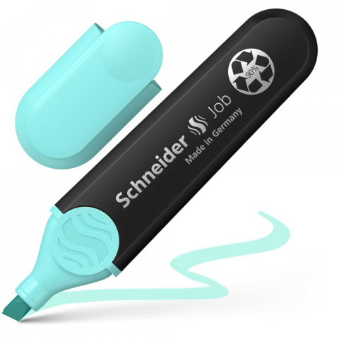 Rechizite școlare - Textmarker Schneider Job pastel vernil