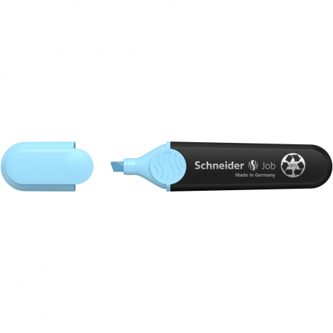 Textmarker Schneider Job Pastel, bleu [2]