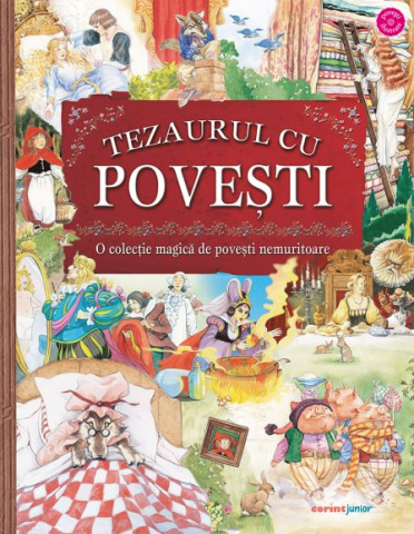 Cărți pentru copii - Tezaurul cu povesti. O colectie magica de povesti nemuritoare
