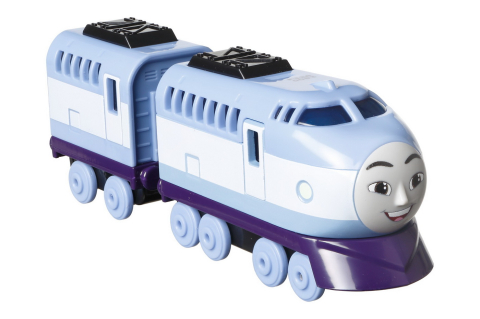 THOMAS LOCOMOTIVA CU VAGON PUSH ALONG KENJI [7]