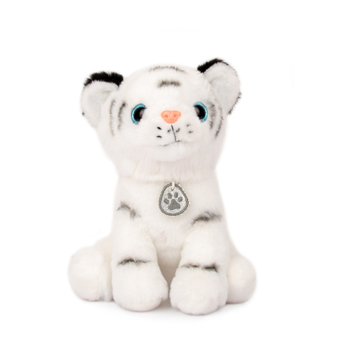 Jucării și jocuri - Jucarie de plus Tigru alb 23 cm