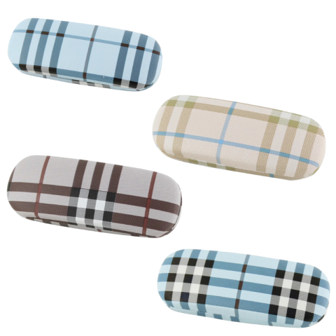 Ornamente și figurine decorative - Toc ochelari din plastic 16x4 cm diverse culori