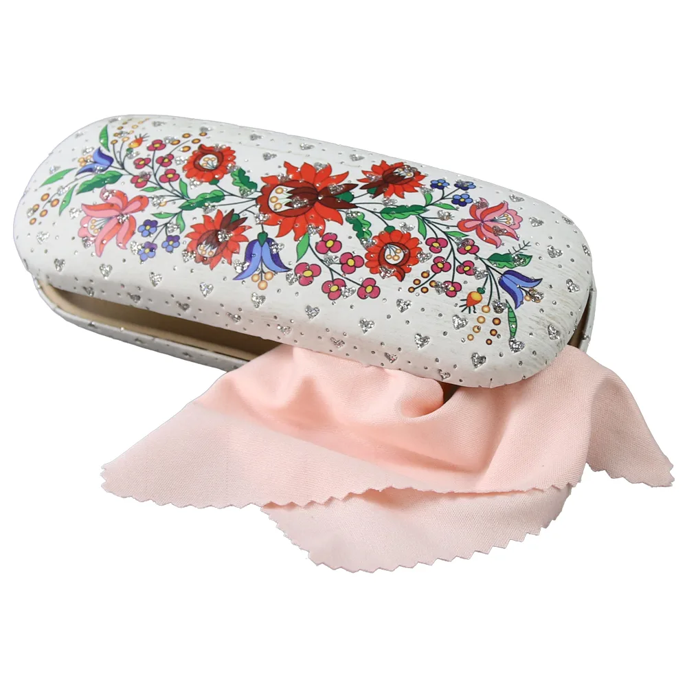 Toc ochelari Romania 16x6 cm motive florale cu laveta [1]