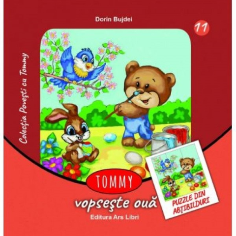 Cărți - Tommy vopseste oua - Dorin Bujdei