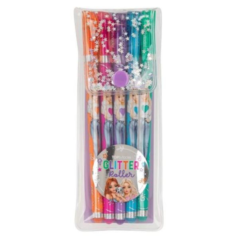 Set 5 pixuri cu gel sclipici TOPModel [3]