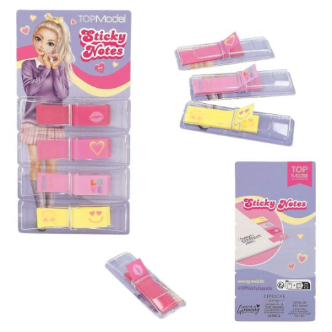 Set 4 note adezive TOPModel seturi de culoare diferita [3]