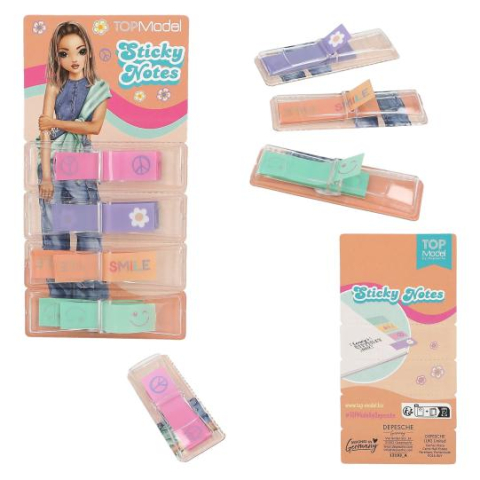 Set 4 note adezive TOPModel seturi de culoare diferita [4]