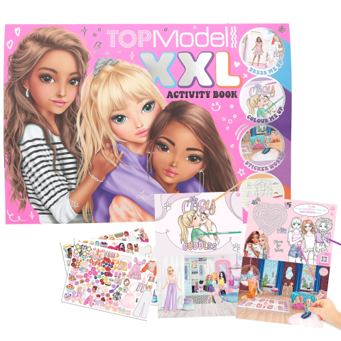 Cărți pentru copii - Carte de activitati XXL TOPModel