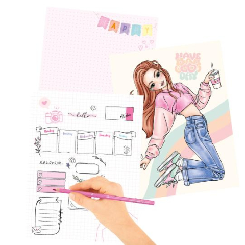 Carte de colorat Mood cu LED TOPModel [2]
