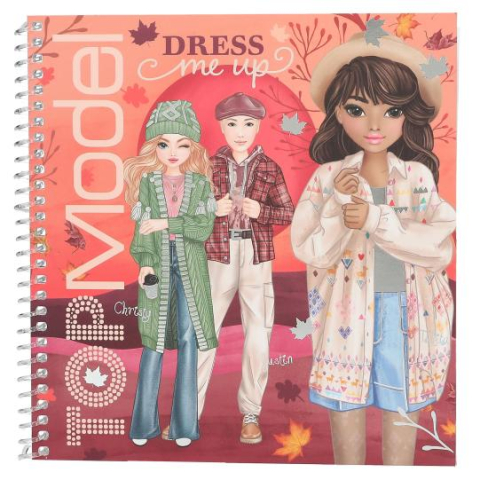 Carte cu stickere Dress Me Up COSY TOPModel [1]