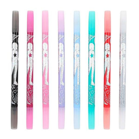 Set 8 finelinere pentru caligrafie cu doua capete TOPModel [1]