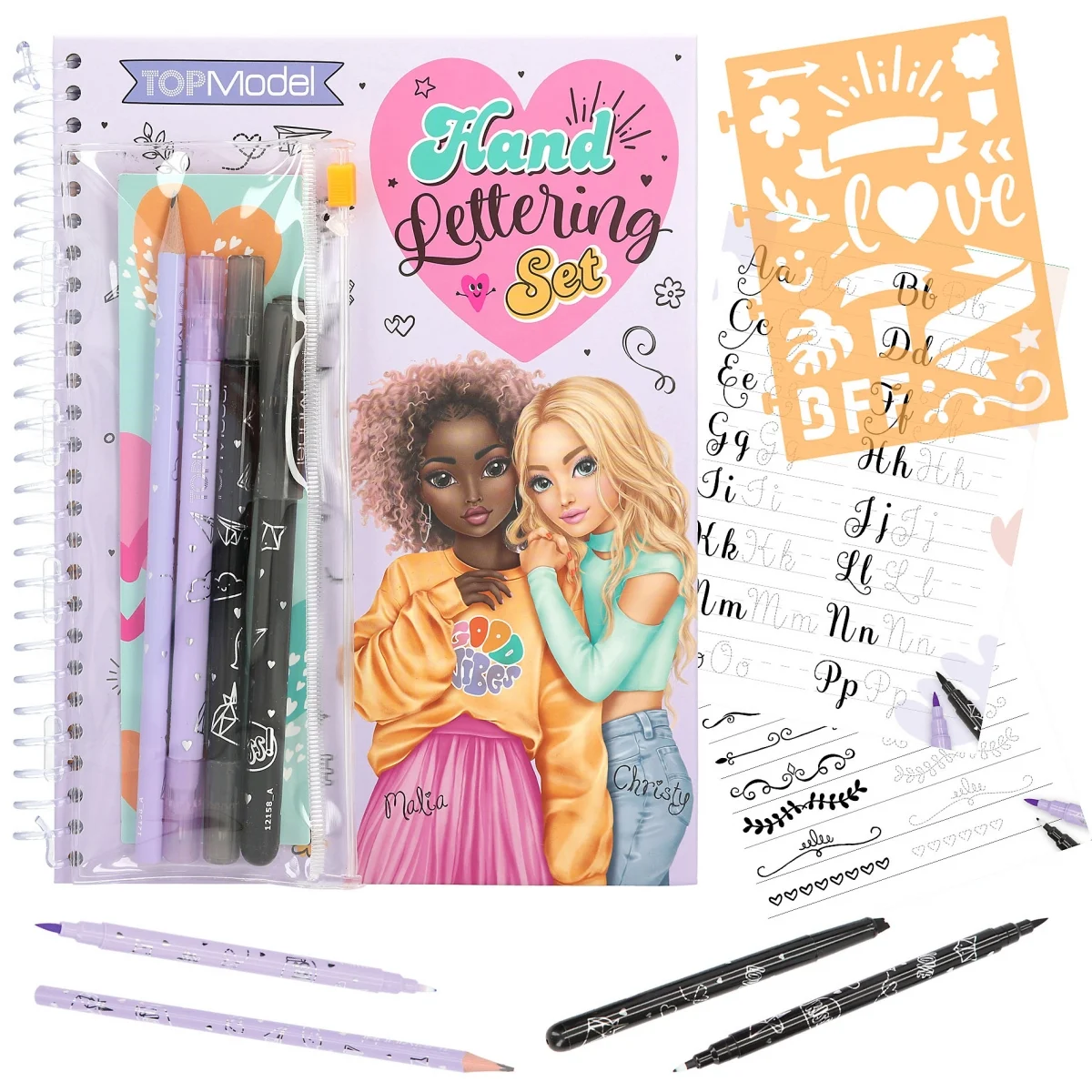 Jucării și jocuri - Set creativ Hand Lettering TOPModel