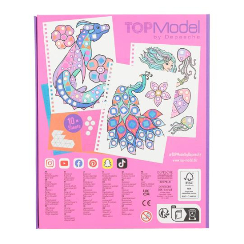 Carte cu autocolante Fantasy TOPModel Sticker Your Picture [7]