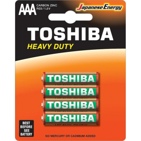 Electronice și accesorii IT - Baterii Toshiba R3 zinc 4 bucati/blister
