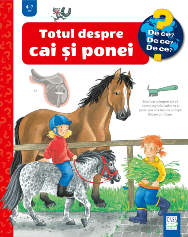 Noutăți Librăria Compas - Totul despre cai si ponei - Andrea Erne