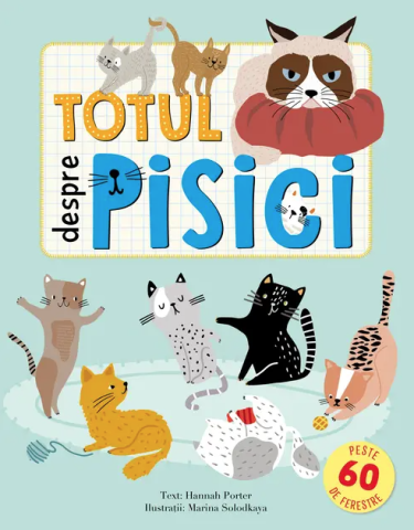 Cărți - Totul despre pisici - Hannah Porter