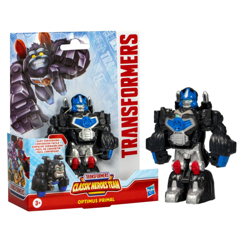 TRANSFORMERS CLASSIC HEROES TEAM ROBOT OPTIMUS PRIMAL CONVERTIBIL [3]