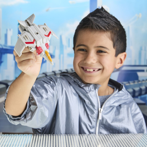 TRANSFORMERS CYBERWORLD ROBOT STARSCREAM CONVERTIBIL 10CM [4]