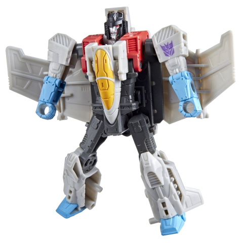 TRANSFORMERS CYBERWORLD ROBOT STARSCREAM CONVERTIBIL 10CM [1]
