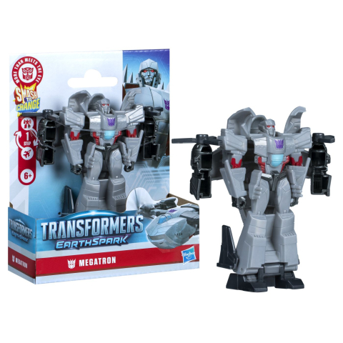 TRANSFORMERS EARTHSPARK FIGURINA MEGATRON 1 STEP SMASH TO CHANGE [6]