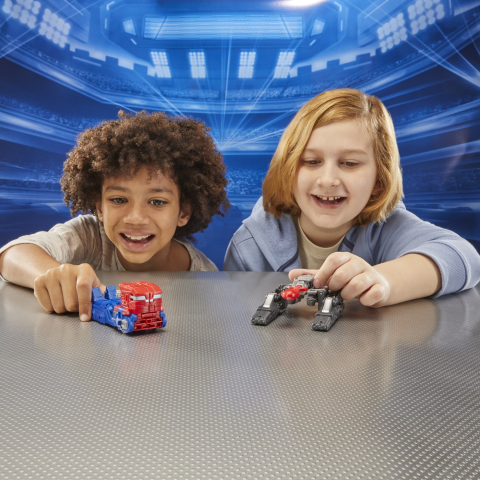 TRANSFORMERS ONE SET 2 FIGURINE OPTIMUS PRIME SI MEGATRON [2]