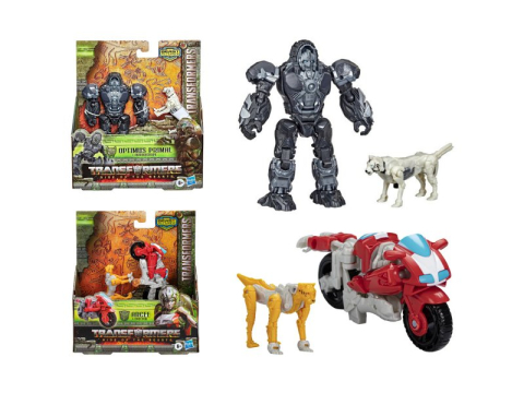 Figurine - Transformers set 2 figurine Optimus Primal&Arcee