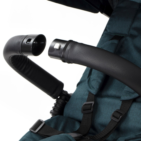 TRICICLETA KINDERKRAFT EASYTWIST, MIDNIGHT GREEN [4]