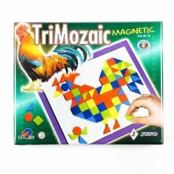 Jocuri educative - Joc TriMozaic Magnetic  Juno