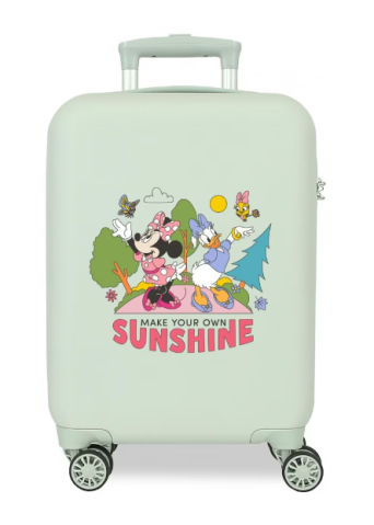 Rechizite școlare - Troler copii Disney Minnie Sunshine verde menta 33 x 50 x 20 cm
