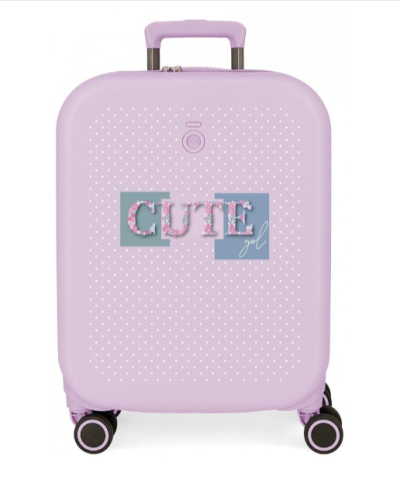 Rechizite școlare - Troler cabina fete Enso Cute Girl lila 40 x 55 x 20 cm