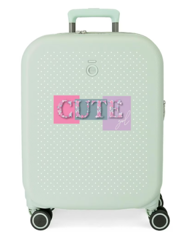 Rechizite școlare - Troler cabina fete Enso Cute Girl verde menta 40 x 55 x 20 cm
