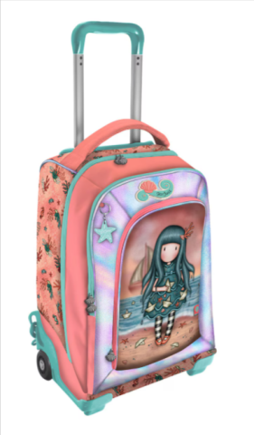 Rechizite școlare - Troler Gorjuss 2 compartimente Washed Ashore 34 x 46 x 22 cm
