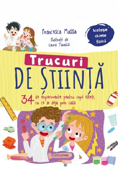 Cărți ilustrate și interactive - Trucuri de stiinta - Francesca Massa