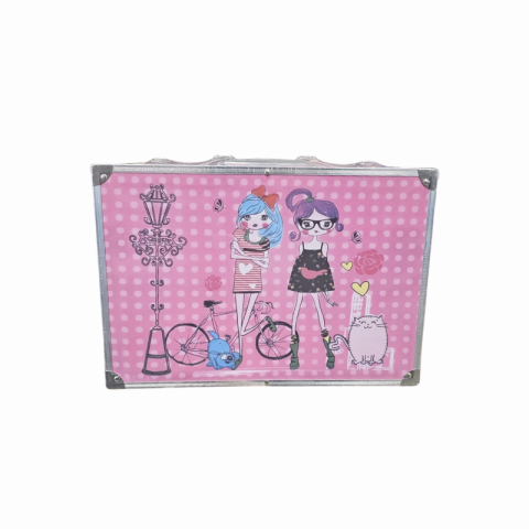 Craft și modelaj - Trusa pentru colorat in cutie metalica 145 piese