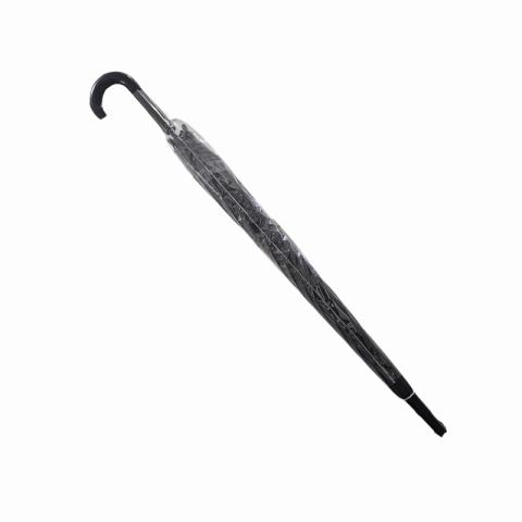 Umbrela de ploaie cu maner curbat 76 cm culori diferite [3]