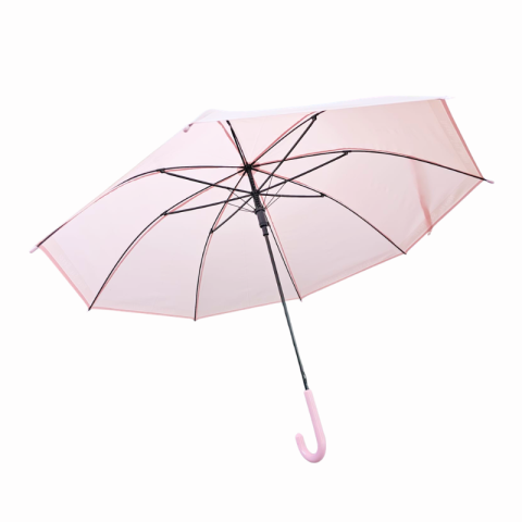 Umbrela de ploaie cu maner curbat 76 cm culori diferite [3]