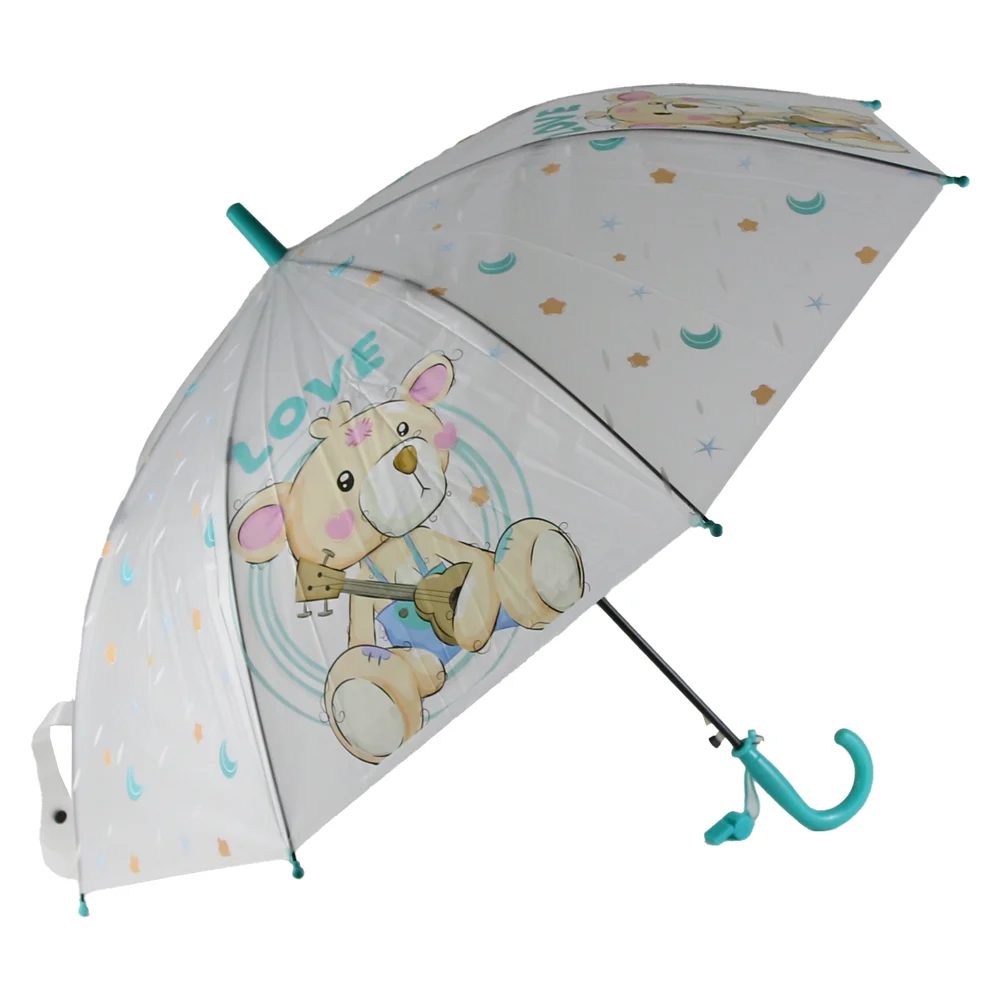 Noutăți Librăria Compas - Umbrela pentru copii cu fluier 85x65cm diferite modele