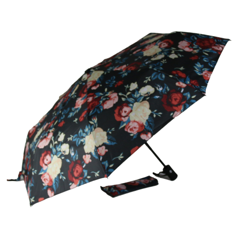 Umbrela pliabila cu husa flori 95x55/28cm diverse modele [1]