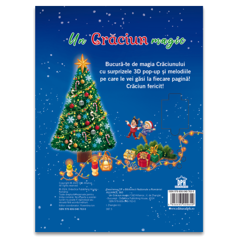 Un Craciun magic. Carte muzicala + ilustratii pop-up [1]