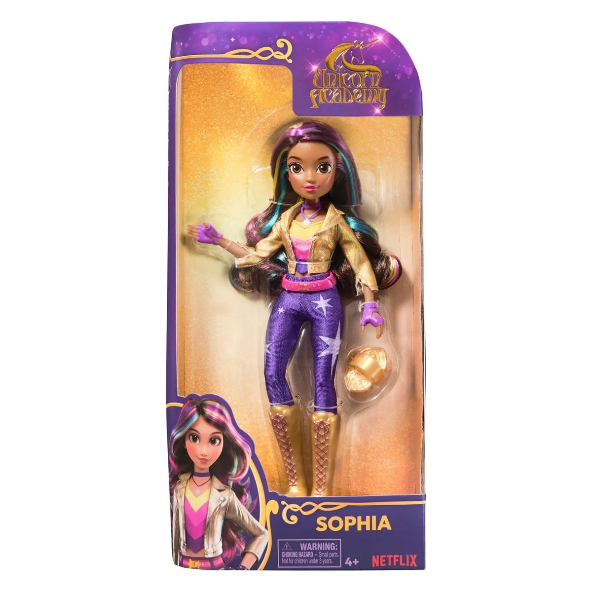 Păpusi - Unicorn Academy Papusa fashion Sophia 24 cm