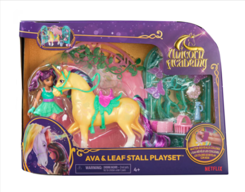 Set de joaca Unicorn Academy Papusa Ava si Unicornul Leaf cu accesorii [3]
