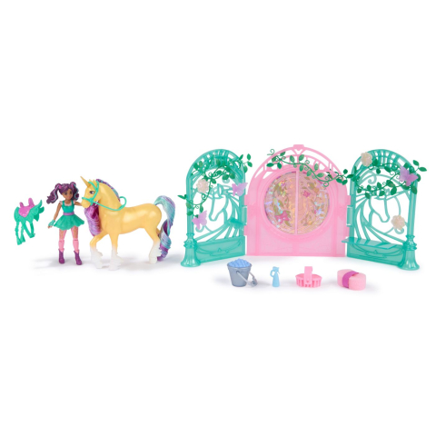 UNICORN ACADEMY SET PAPUSA AVA SI UNICORNUL LEAF CU ACCESORII [4]