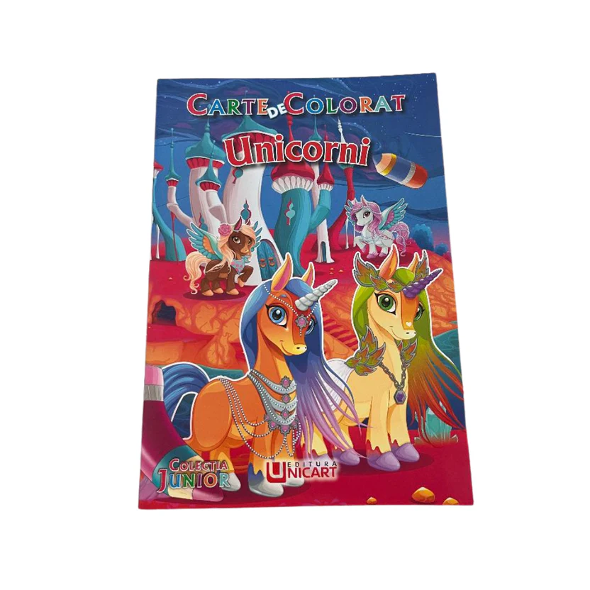 Cărți de colorat - Unicorni. Carte de colorat