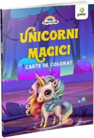 Cărți - Unicorni magici. Carte de colorat