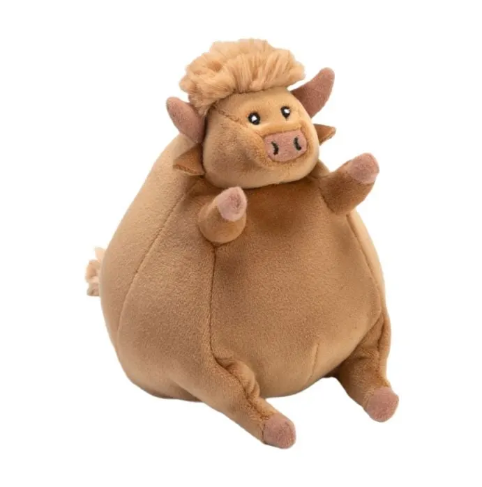 Jucării și jocuri - Jucarie de plus Vacuta de munte Flipkins 13 cm